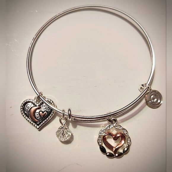 Love This Life Charm Bangle - Picture 1 of 6